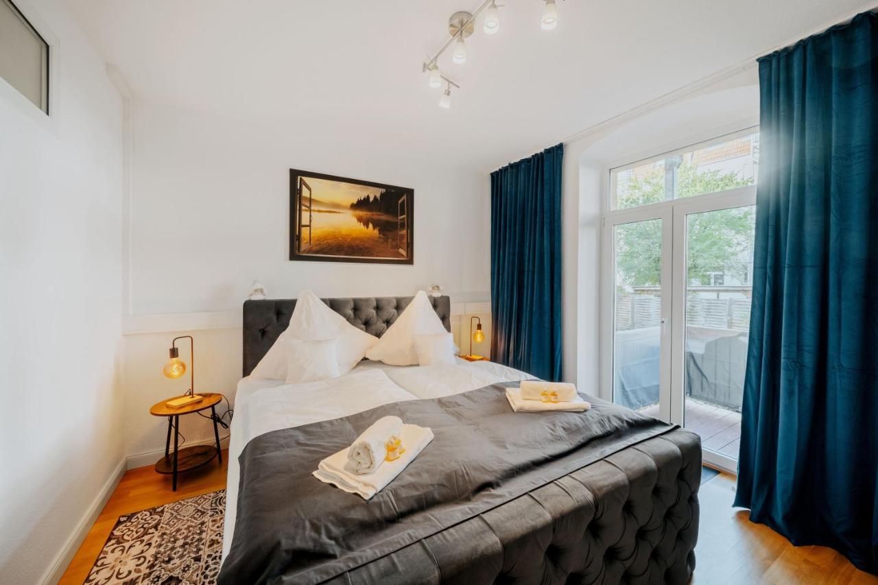 Blissplace 3 Zi Premium Apartment Nahe Getec Arena Mit Kingsize Betten Und Balkon Μαγδεβούργο Εξωτερικό φωτογραφία
